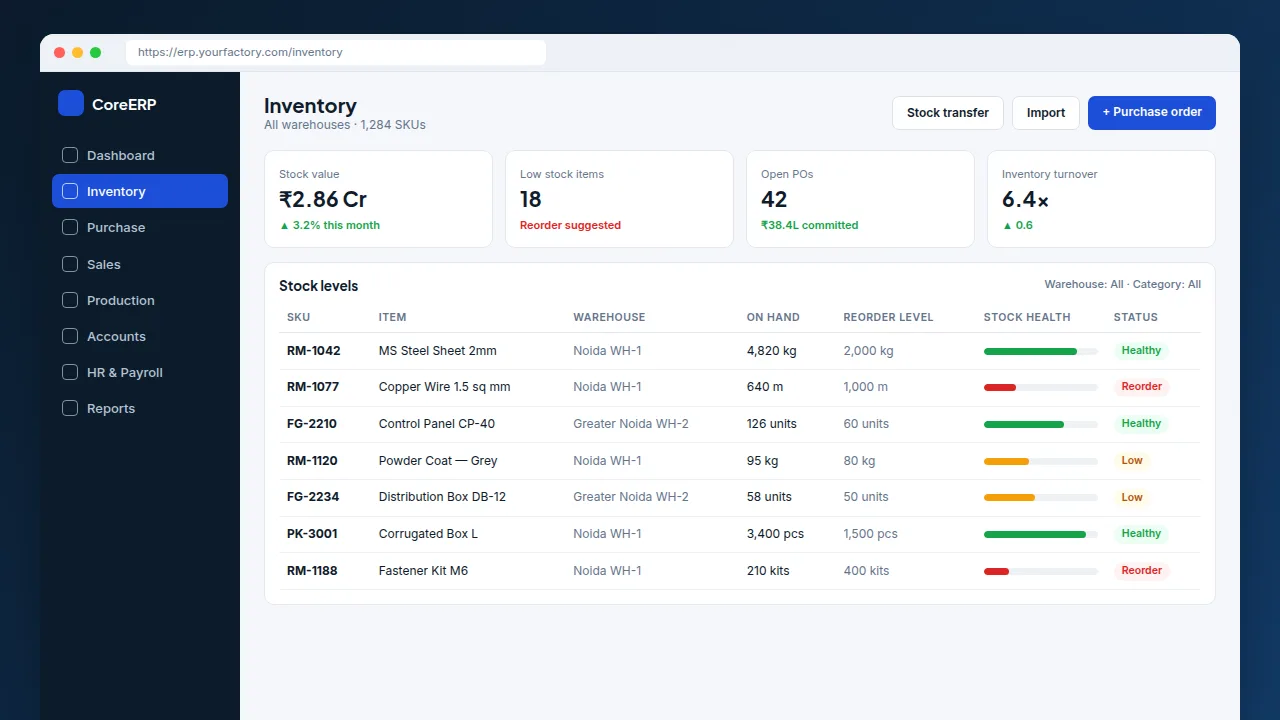 ERP System